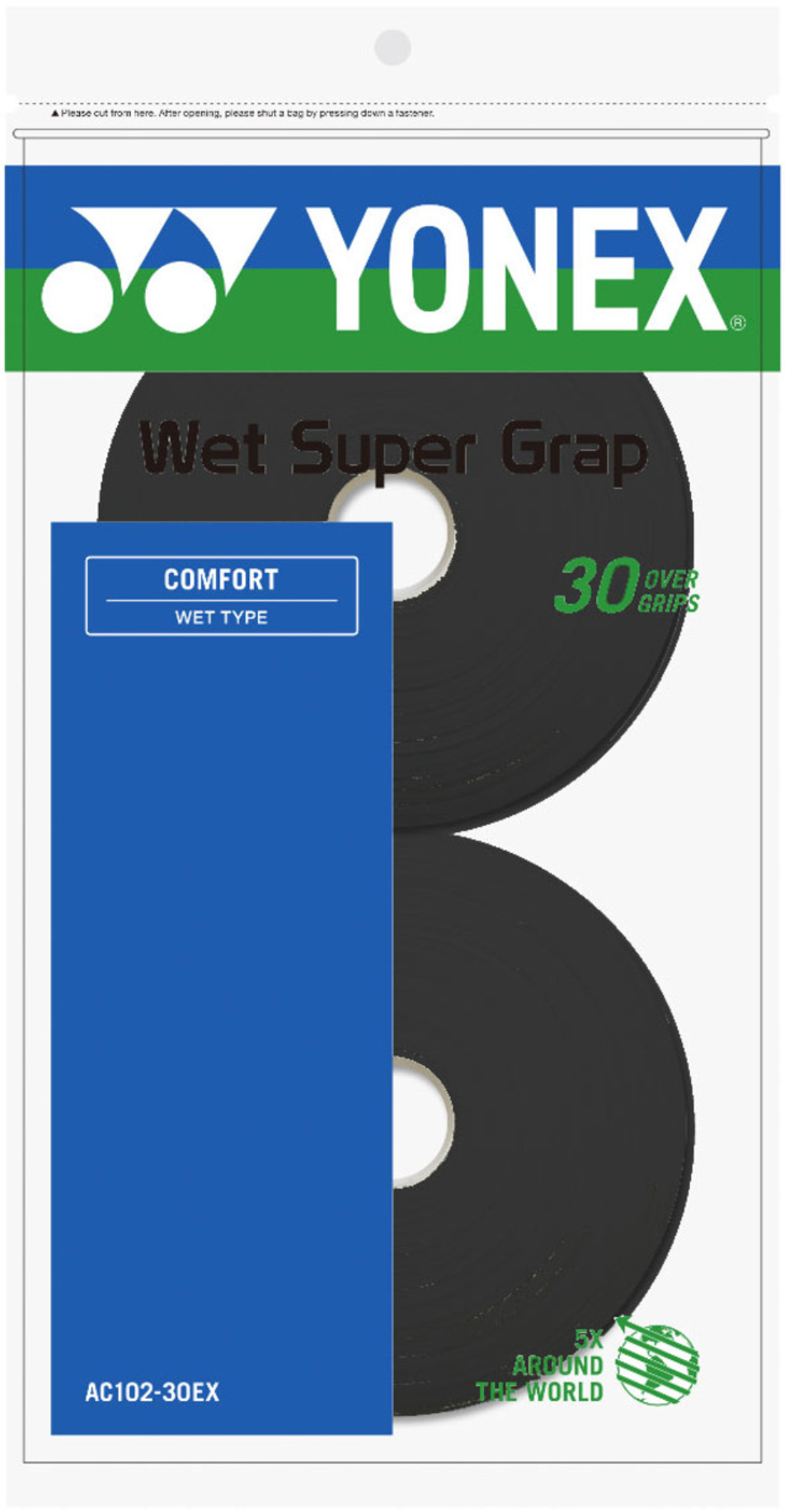 Yonex Wet Super Grap Overgrip - 30 Grips Pack