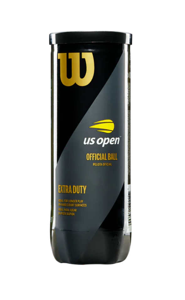 Wilson US Open Tennis Balls - 3 Ball Can