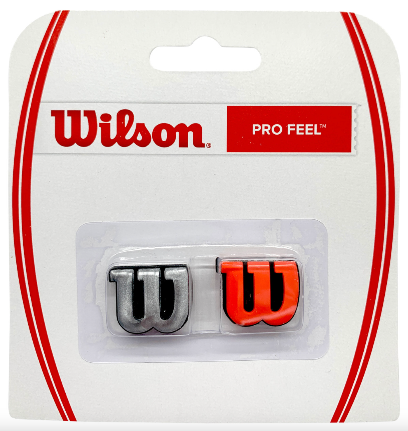 Wilson Pro Feel String Dampener 2 Pack - Wilson Logo