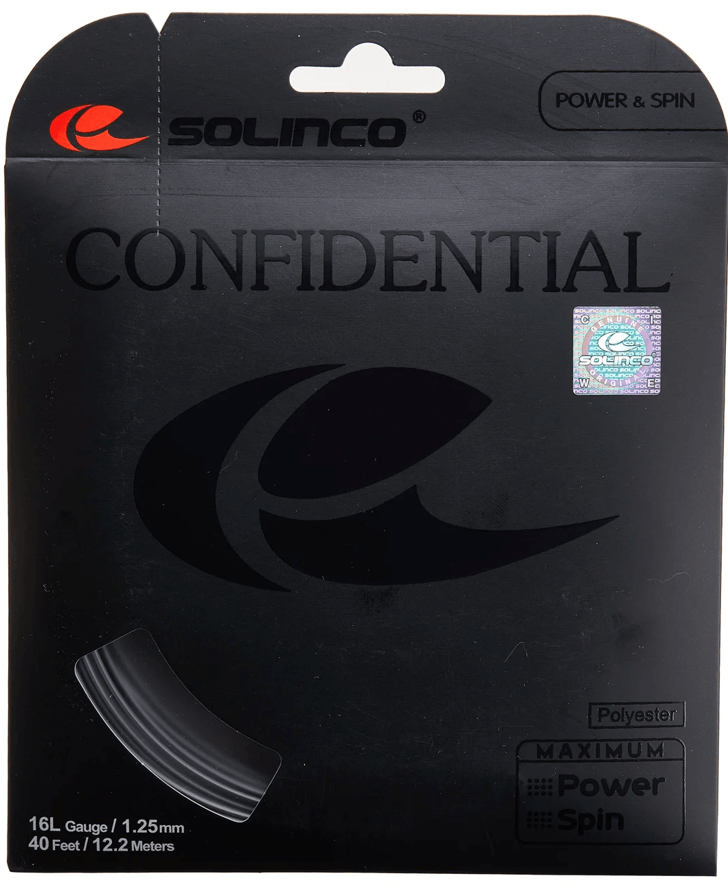 Solinco Confidential - Single Set - The Tennis Store