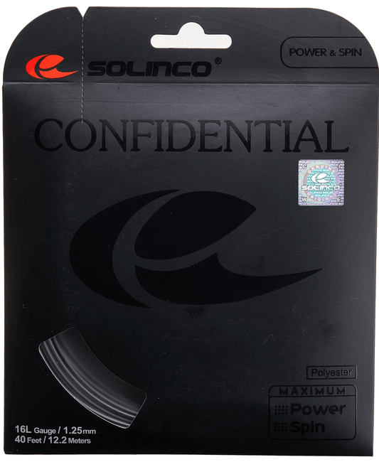 Solinco Confidential - Single Set - The Tennis Store