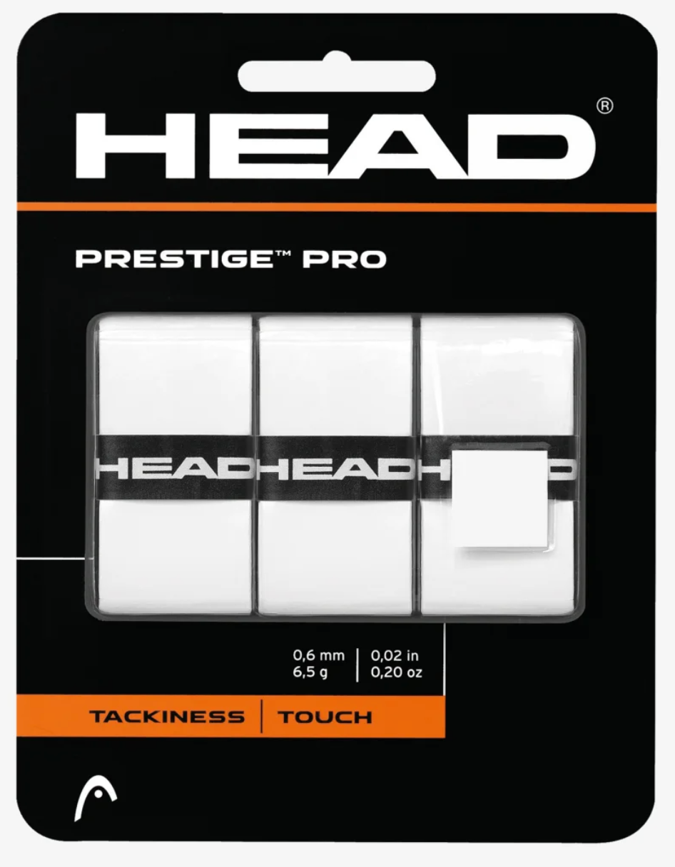 head prestige pro overgrips in package