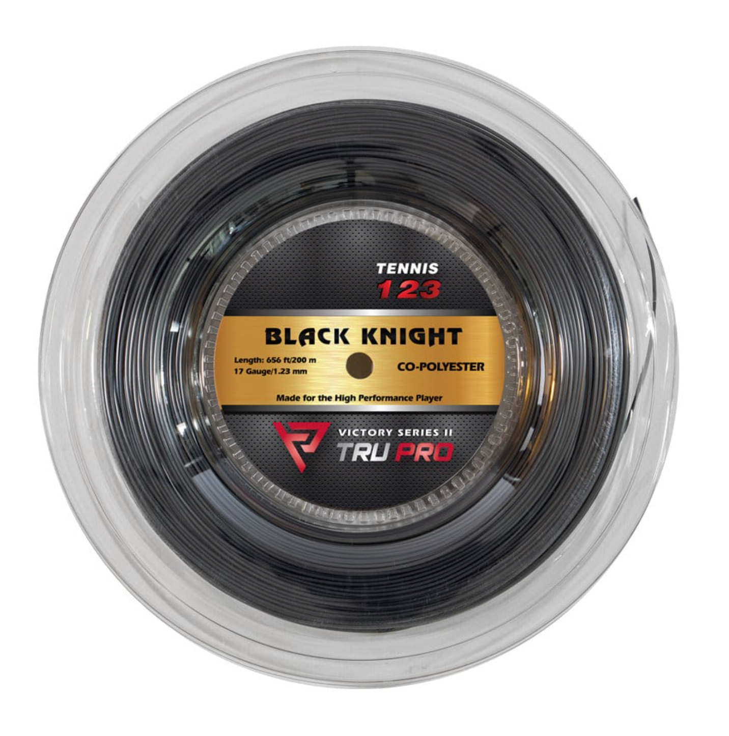 Tennis Strings by Tru Pro Tier One - Black Knight - The Tennis Store ...