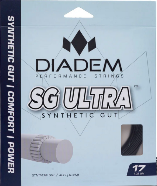 Diadem SG Ultra Synthetic Gut (Black) - Single Set