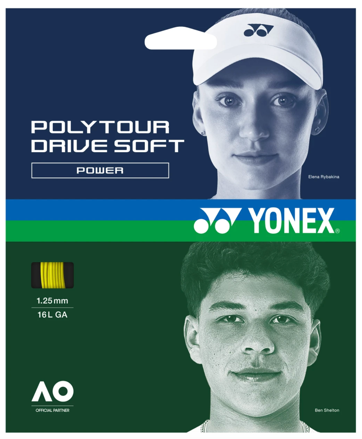Yonex Poly Tour Drive Soft - Single Set