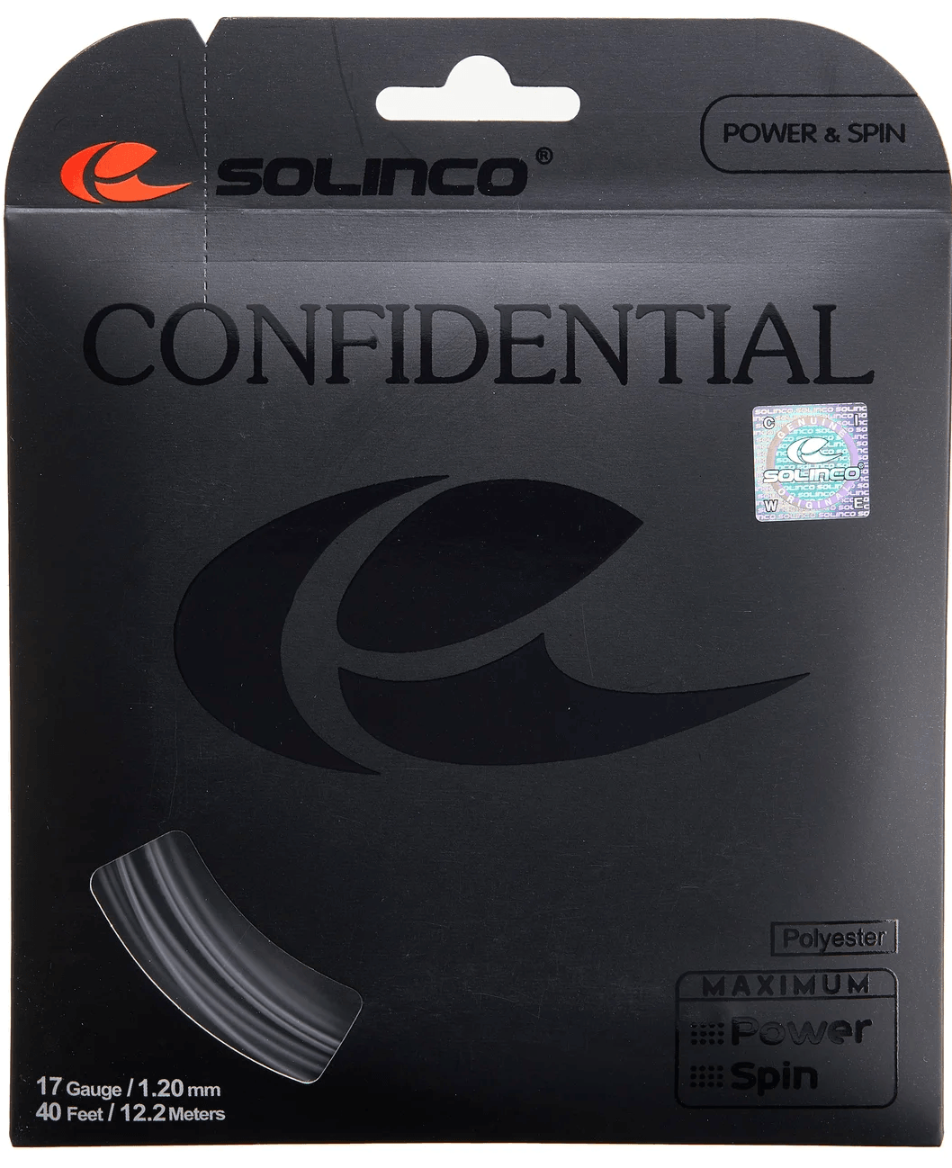 Solinco Confidential - Single Set - The Tennis Store