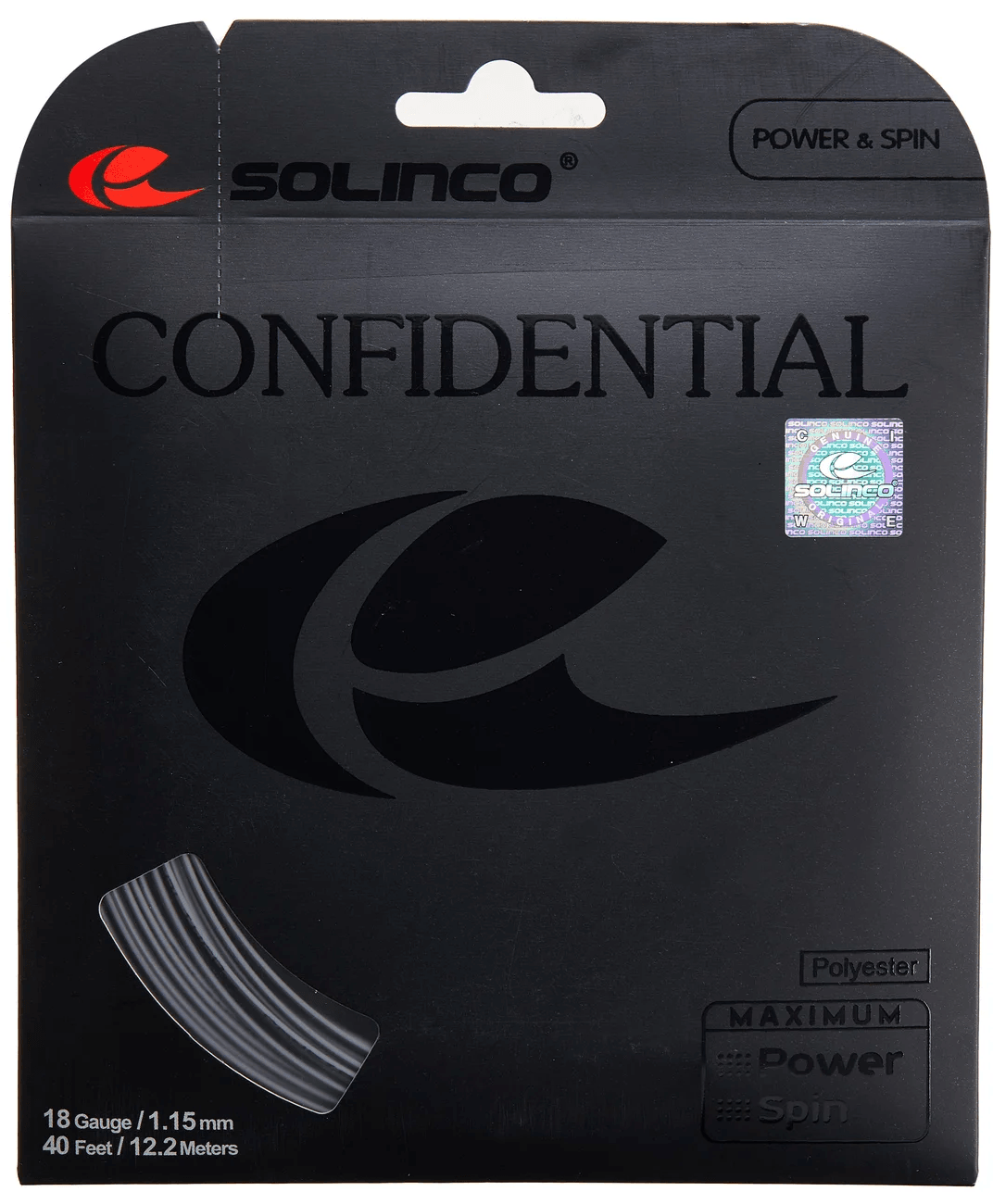 Solinco Confidential - Single Set - The Tennis Store