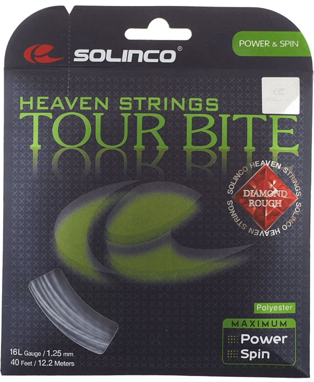 Solinco Tour Bite Diamond Rough - Single Set - The Tennis Store