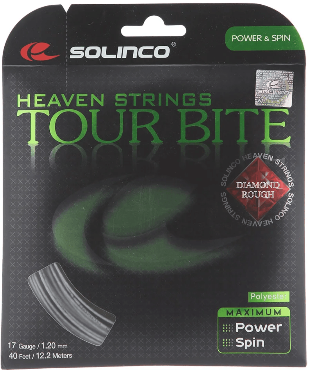 Solinco Tour Bite Diamond Rough - Single Set - The Tennis Store