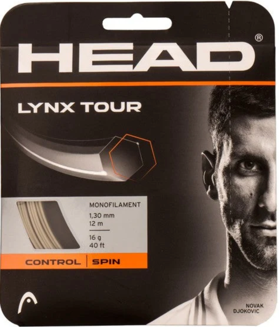 head lynx tour string set in champagne