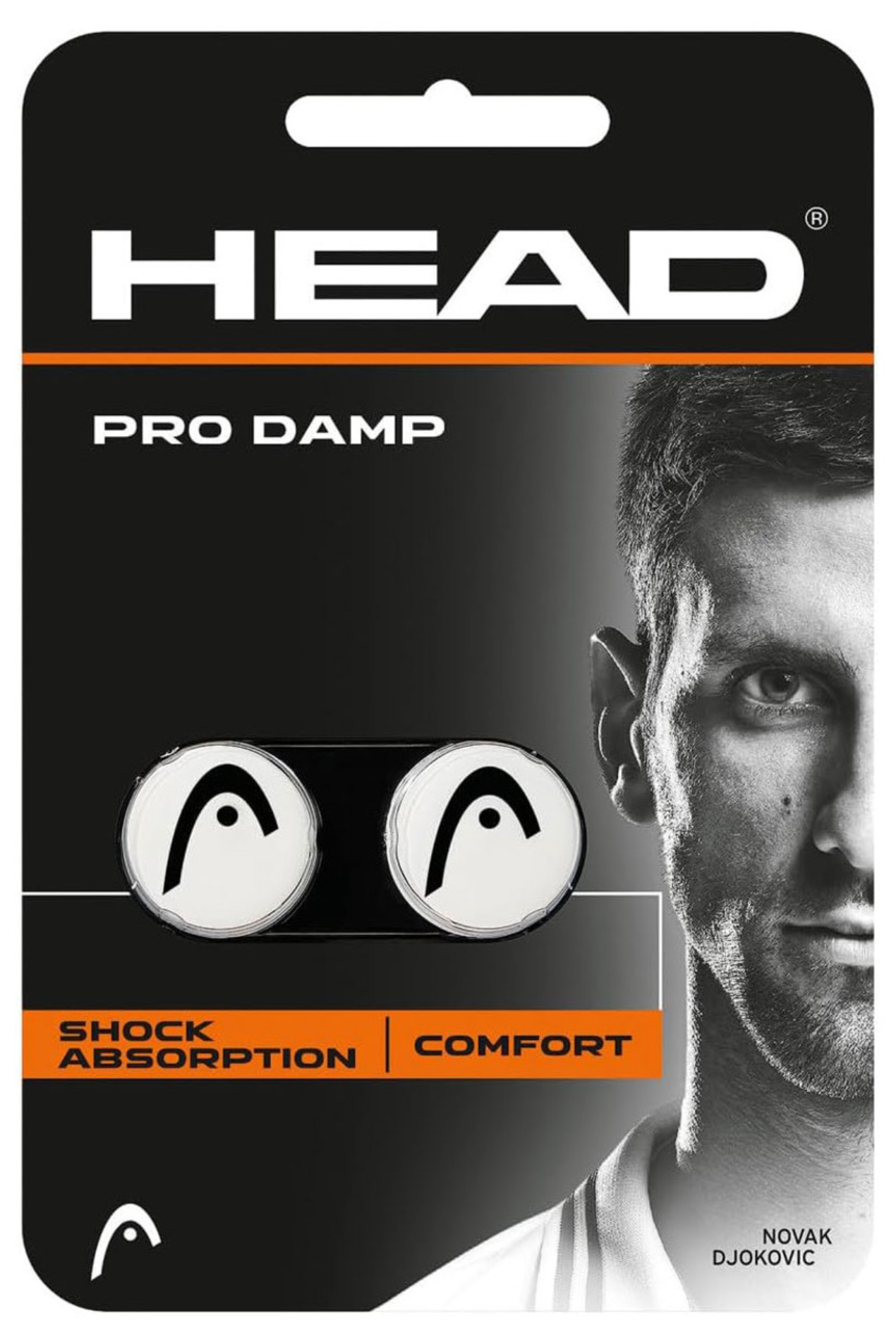 head pro damp vibration dampener in white