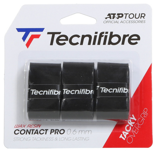 tecnifibre contact pro overgrip in black