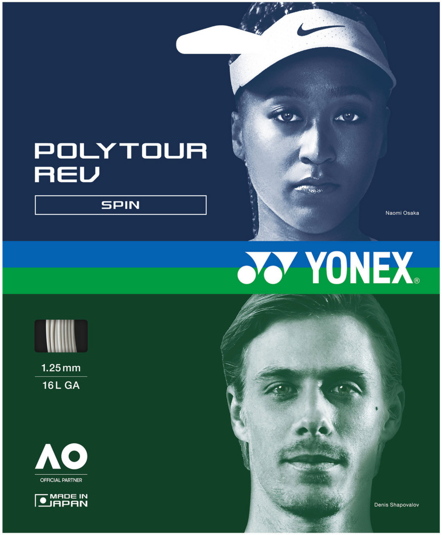 Yonex Poly Tour Rev - Single Set