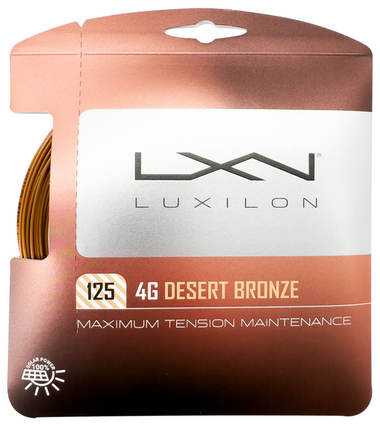 Luxilon 4G Desert Bronze - Single Set