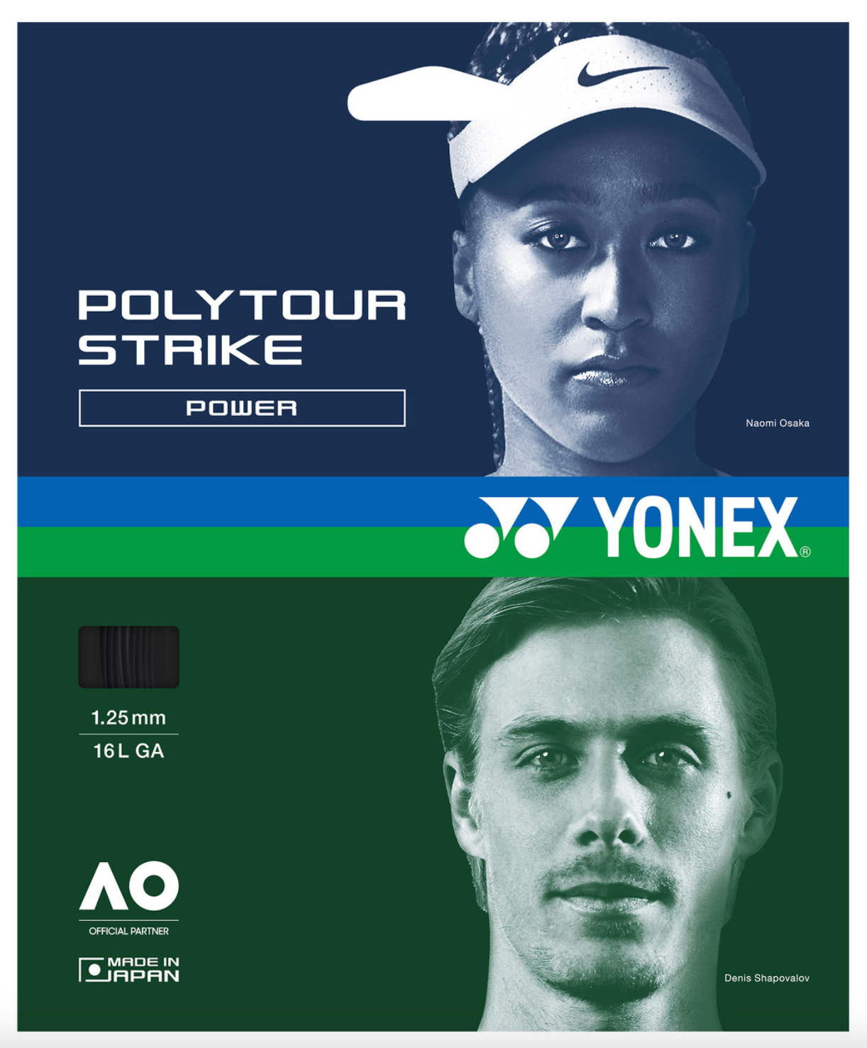 Yonex Poly Tour Strike - Single Set