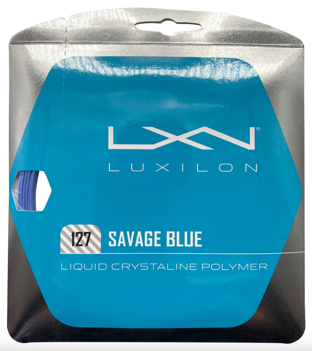 Luxilon Savage - Black Hexagonal - tennis string set - Australia & NZ