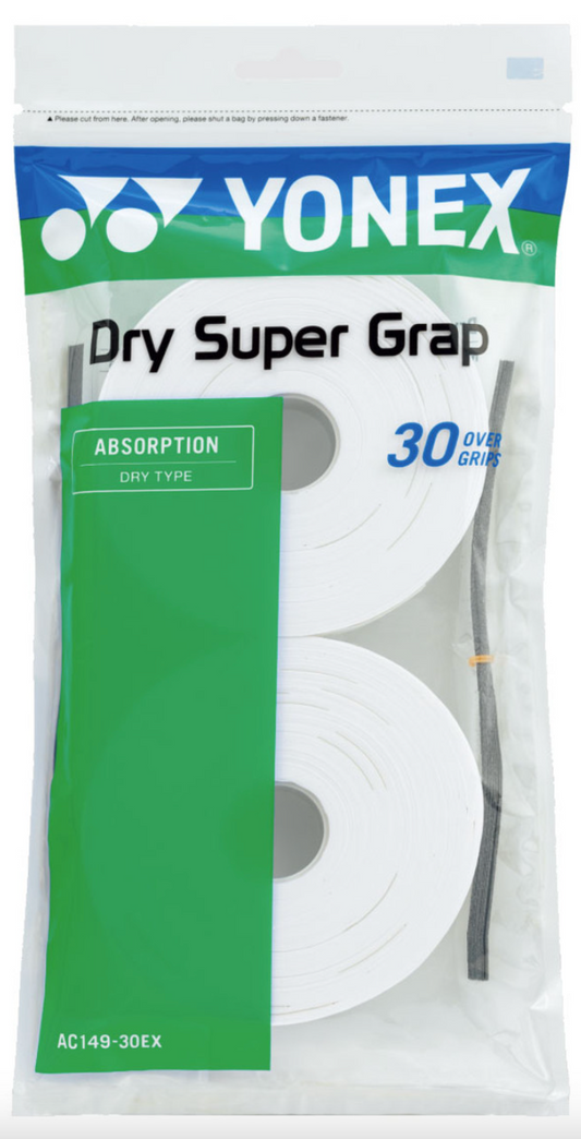 Yonex Dry Super Grap (AC149-3EX) - 30 Grips Pack